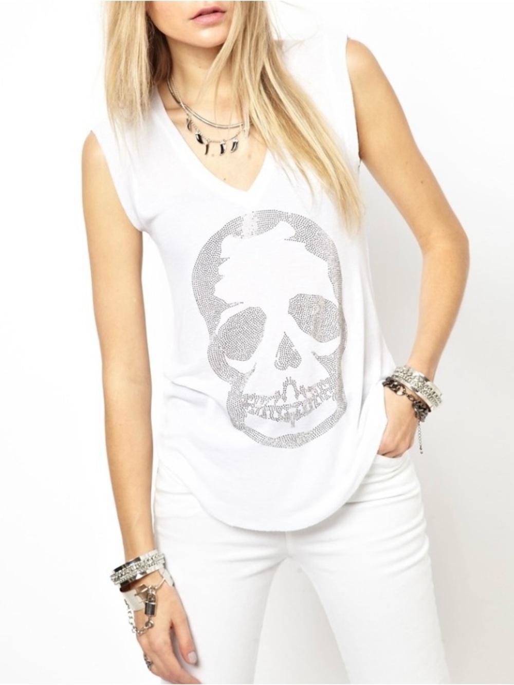 Zadig & Voltaire skull tank